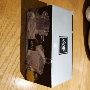 Mikasa sugar and creamer with tray set